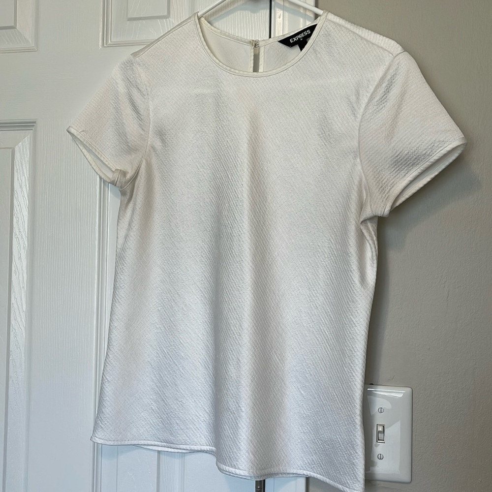 Express XS White Women’s Business Blouse